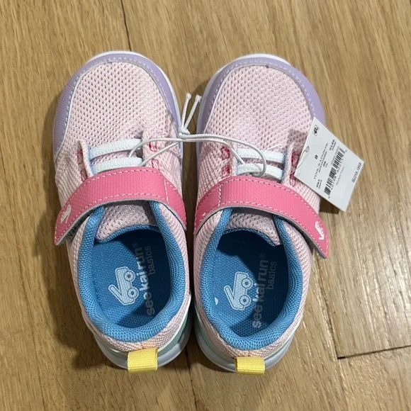 See Kai Run Pink and Purple Kids Sneakers - Picture 5 of 6